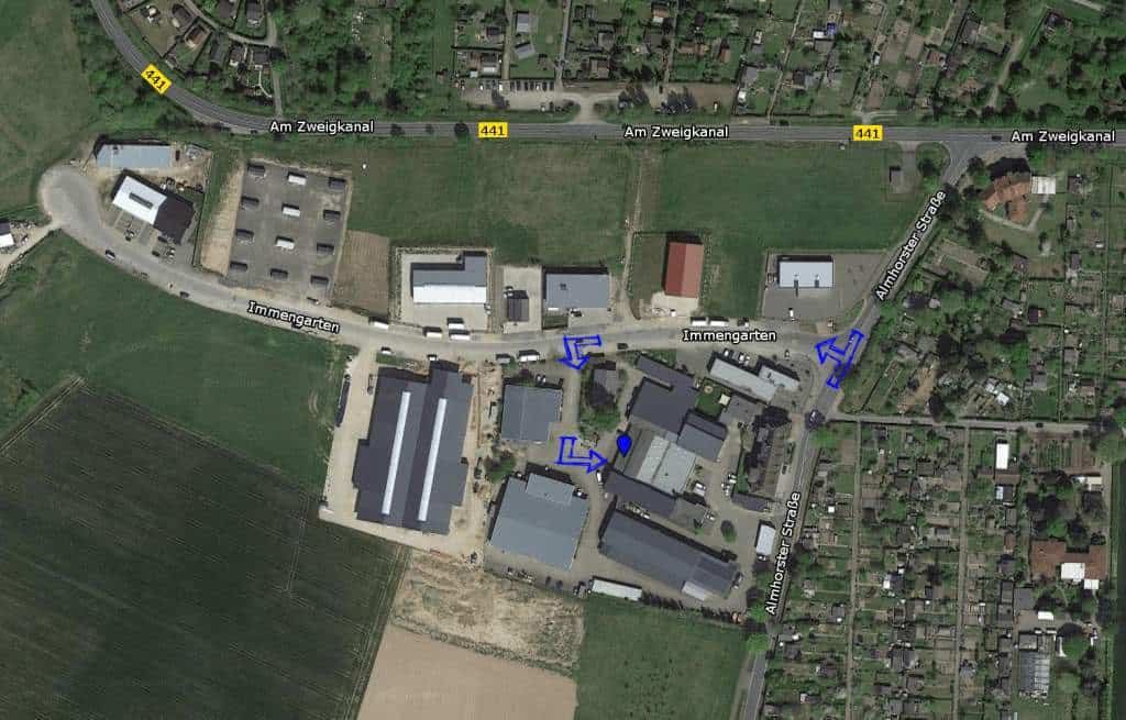 Anfahrt Wigro Seelze Almhorster Straße 6